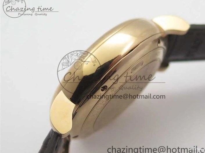 MIROTIME 0411 Efficient Portofino Chrono RG ZF 1:1 Best Edition White Dial on Brown Leather Strap A 7151